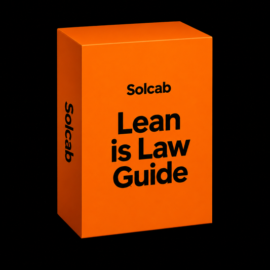 Solcab - "Lean is Law" Guide